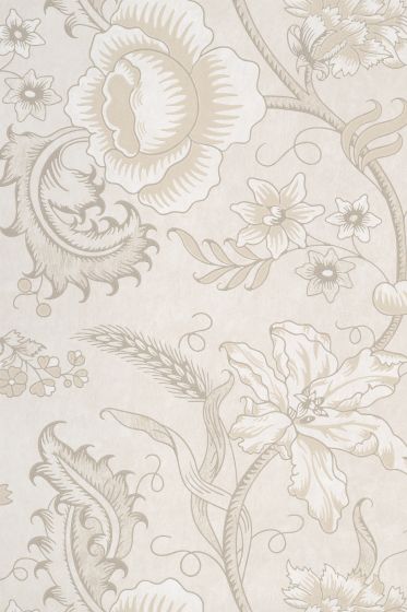 Little Greene Woodblock Trail Wallpaper - Wash