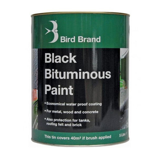 Black Bitumen Paint - Paint Panda