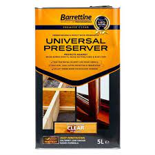 Barretine 5lt Clear Universal Wood Preservative