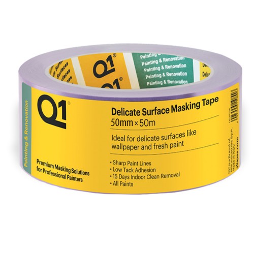 Q1 Delicate Surface Indoor Masking Tape 2"