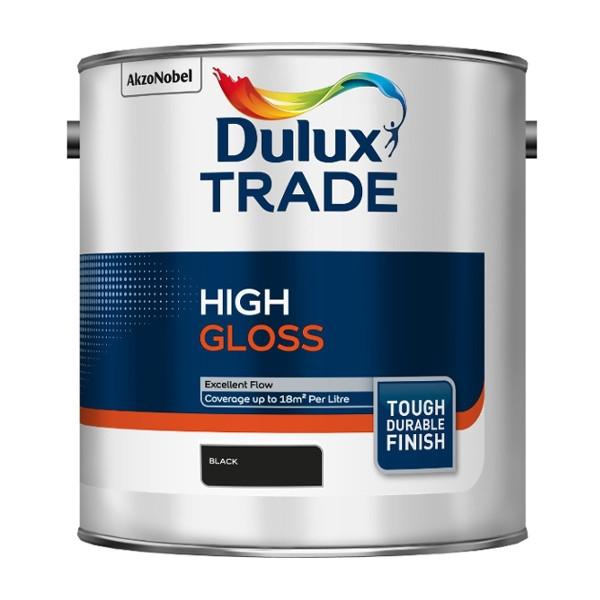 Dulux Trade Black Gloss - Paint Panda