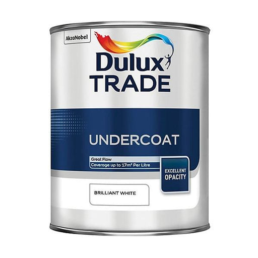 Dulux Trade Brilliant White Undercoat 5lt - Paint Panda