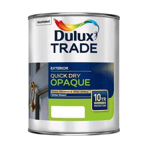 Dulux Trade Exterior White Quick Dry Opaque - Paint Panda