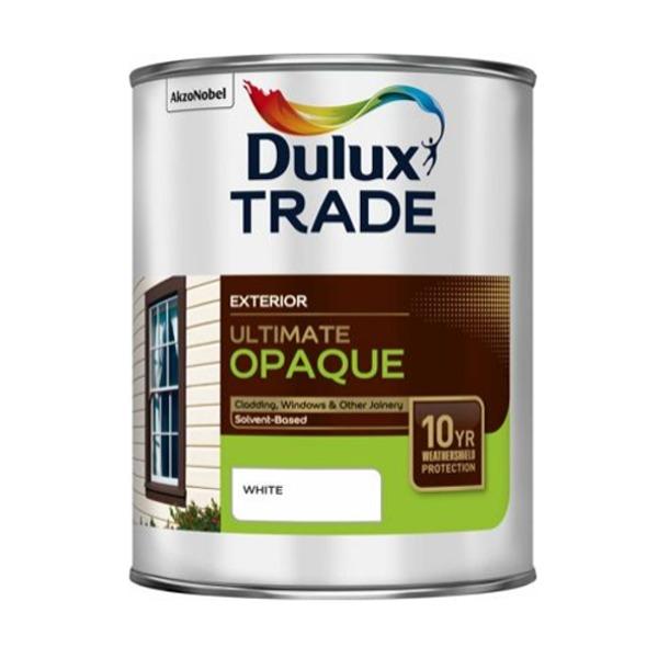 Dulux Trade Exterior Black Ultimate Solvent Based Opaque - Paint Panda