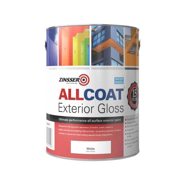 Zinsser AllCoat Water Based Exterior Gloss White
