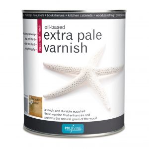 Polyvine Extra Pale Oil Based Varnish Satin Finish