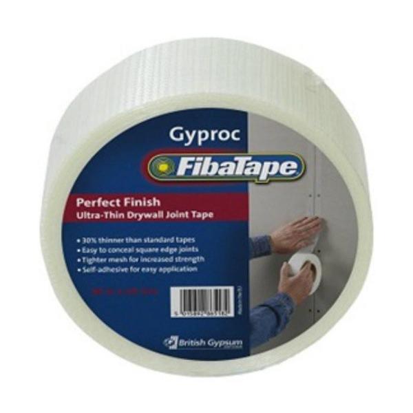 Gyproc FibaTape Perfect Finish Ultra-Thin 90mtr Roll