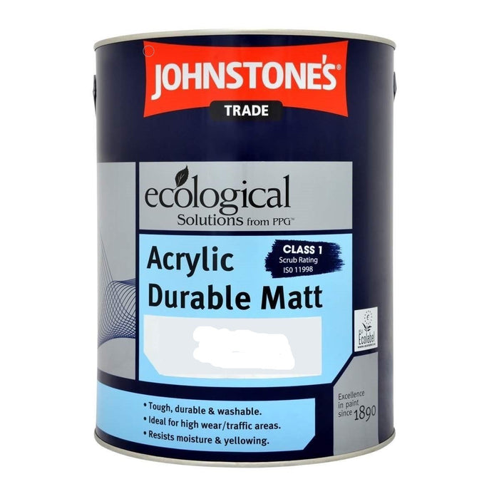 Johnstones 2.5ltr Durable Acrylic Matt - Colours