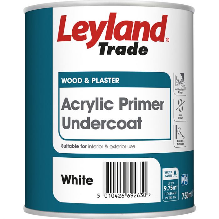 Leylands 2.5ltr Acrylic Primer Undercoat
