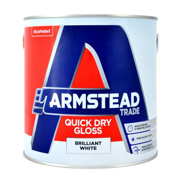 Armstead Trade Quick Drying Brilliant White Gloss