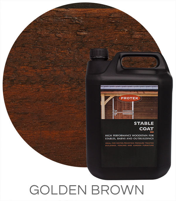 Protek 5ltr Stable Coat Golden Brown