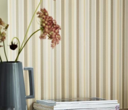 Little Greene Wallpaper Tailor Stripe Corn