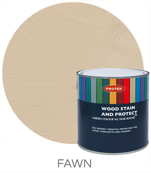 Protek Woodstain & Protect Fawn 2.5ltr