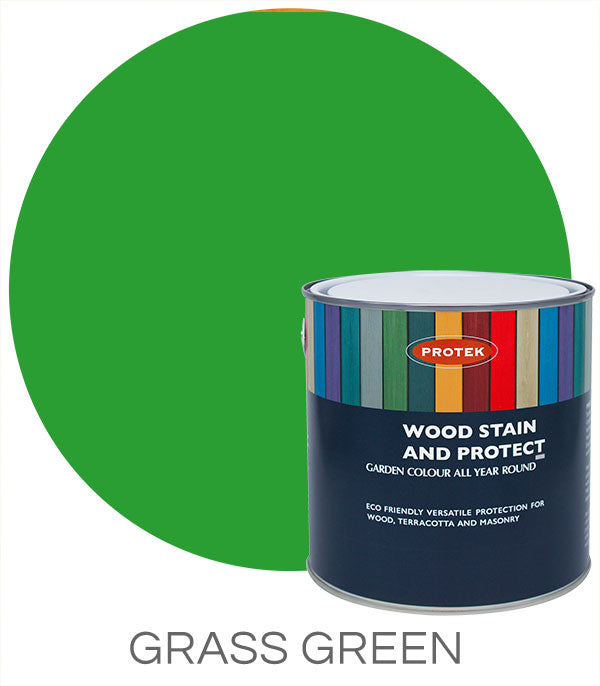 Protek Woodstain & Protect Grass Green